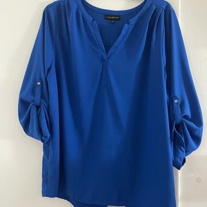 Blue top Lane Bryant size 18/20 Blue